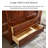 American-style retro solid wood wardrobe