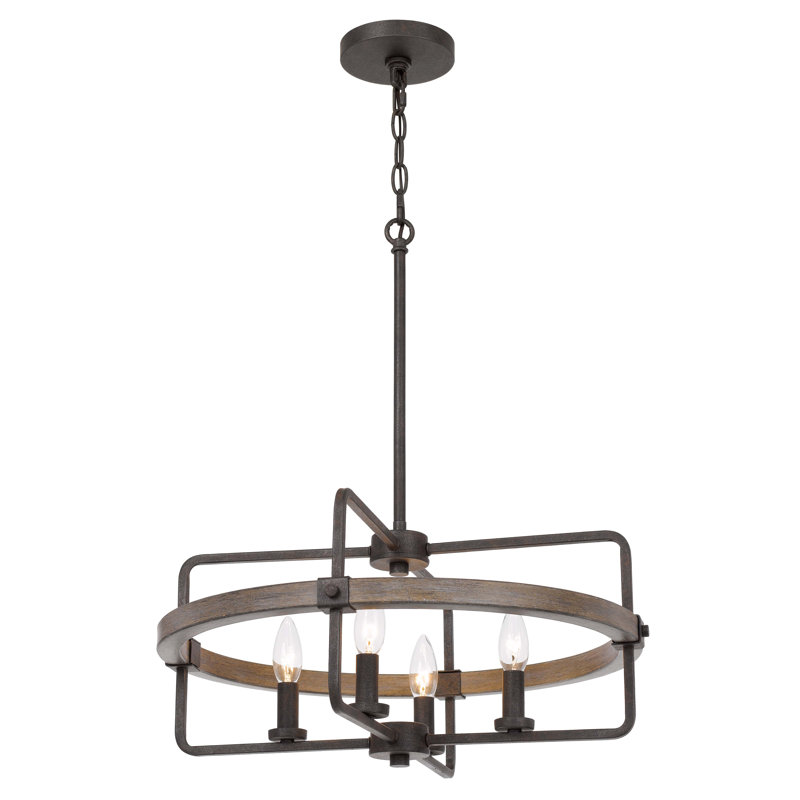 Lustre tambour 4 lumières