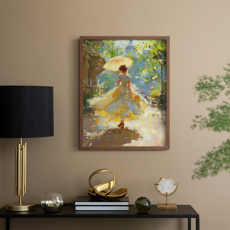 Series DCCCLXXI Framed Print - Solid Wood, Walnut, 30" H x 24" W