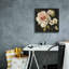 «Marche De Fleurs On Black» par Lisa Audit, art mural sur toile-1108040808