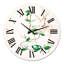 Vintage London Plants IV - horloge murale maison de campagne-60282401