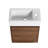 Nozanin 18'' Wall-Mounted Single Bathroom Vanity Set-1201009122