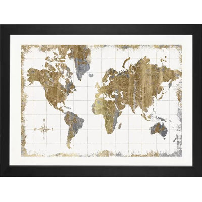 " Gilded Map "