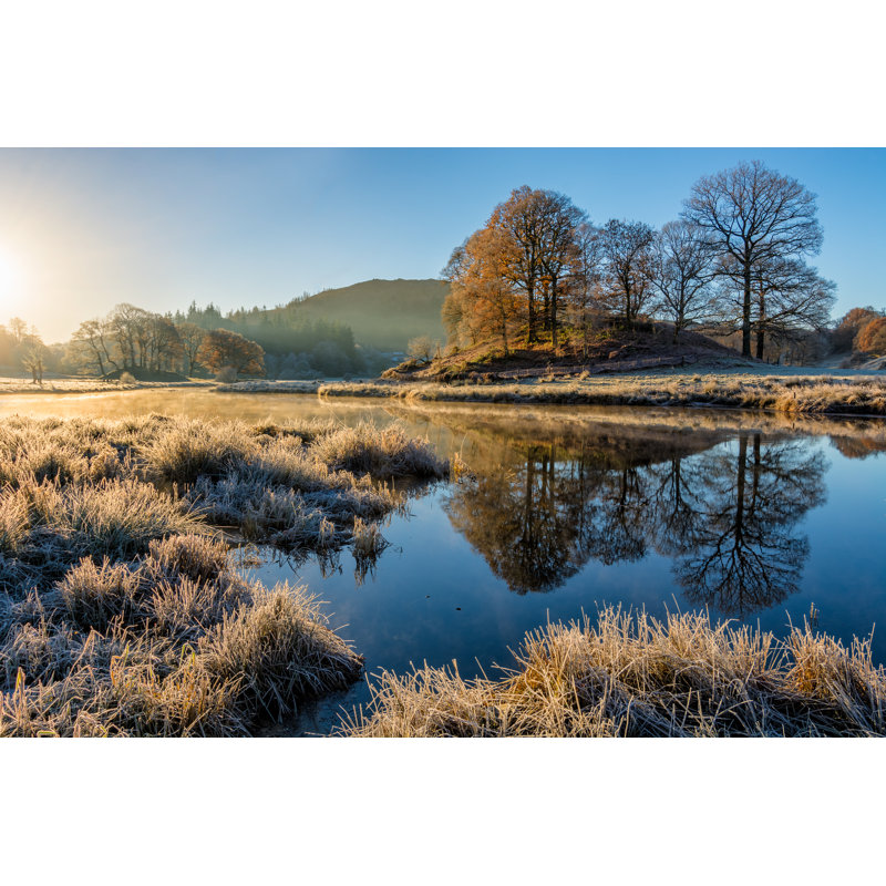 River Brathay, Lake District, UK - Wrapped Canvas Print, 30cm H x 46cm W x 3.8cm D