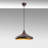 Adjustable Height Single Pendant With Metal Cap-516906329