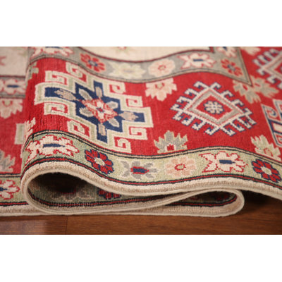 Tapis géométrique Kazak 7 x 10