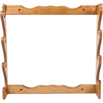 Square Acacia Solid Wood Accent Shelf