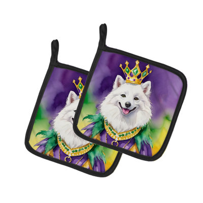 Paire de poignées Eskimo American King of Mardi Gras