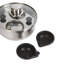 KitchenCraft Stainless Steel Four Hole Egg Poacher