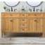 Ensemble de meuble-lavabo double 60 "Rivers-1787606647