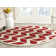 Deedie Hand Tufted Wool Chevron Rug