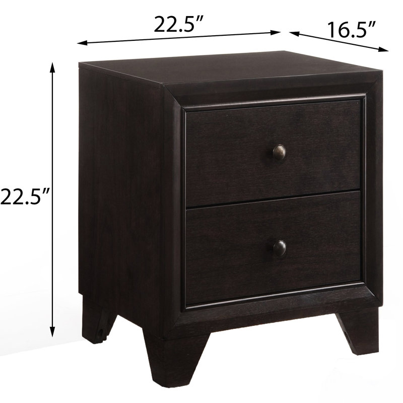 La table de chevet de la chambre 2 - Combine fonctionnalité, style et stabilité dans une teinte parfaite