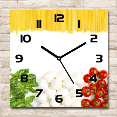 Heidegard Glass Wall Clock