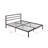 Queen Size Metal Bed Frame With Headboard-35556869