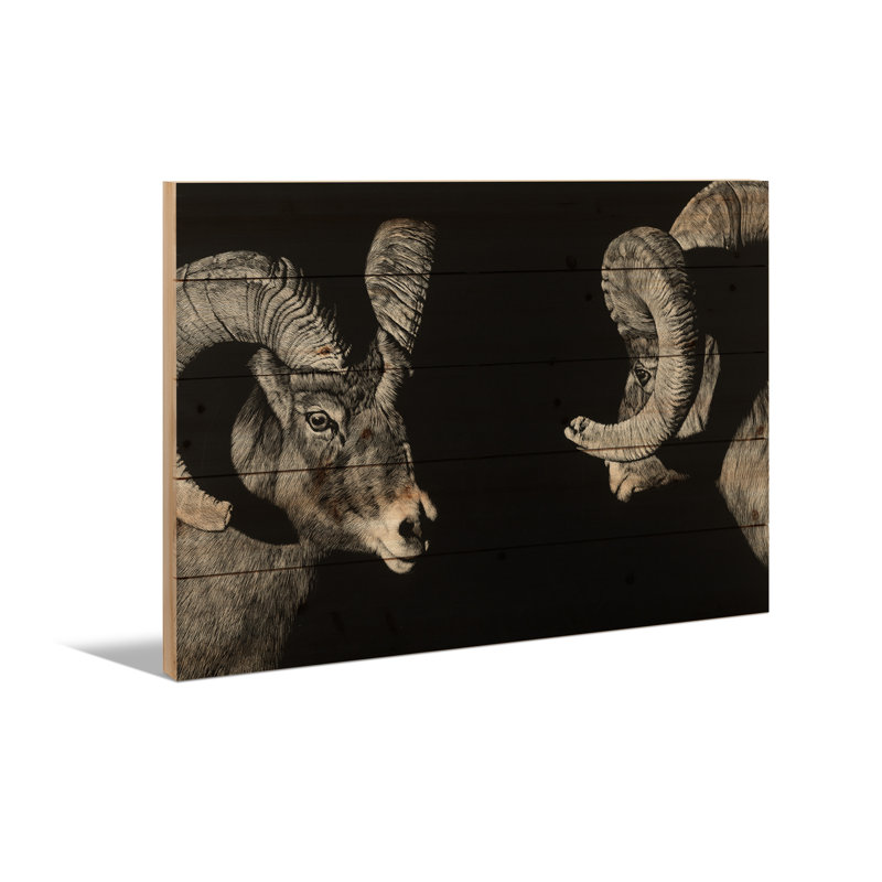 «Wood Scratchboard I» par Julie T. Chapman, H 18 po x l 26 po
