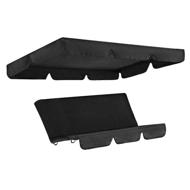 HALLOLURE Fabric Replacement Canopy for Canopy, Black