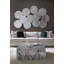 Chunk Square Silver Coffee Table