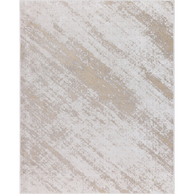 Machine Washable Austin Ivory/Beige Rug