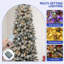 Arbre de Noël artificiel enneigé 6 pi avec 6 pi