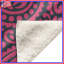 Couvertures roses à motif cachemire-130110944