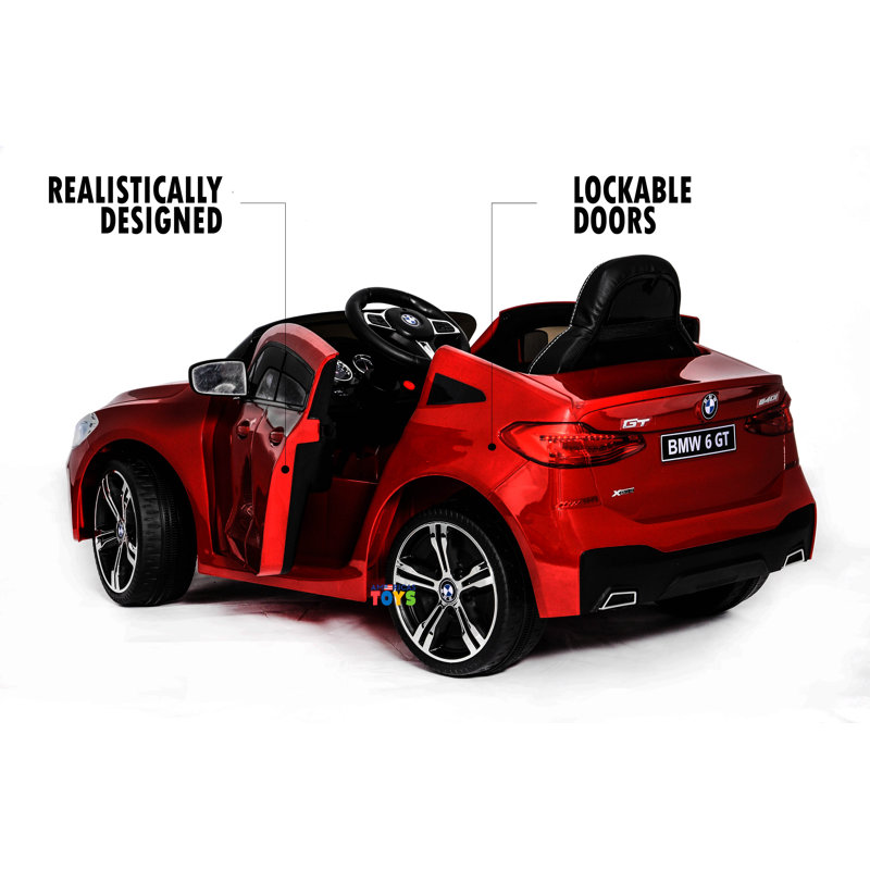 Red 12V Electric Ride-On BMW Car with Remote Control