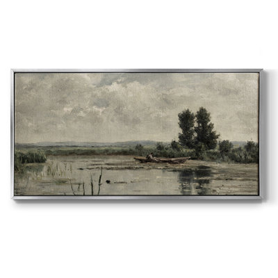 Série paysage - MLIV - Toile tendue avec châssis encadré - Prêt à être accroché