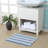 Macek 100% Cotton Bathroom Rug, Non Slip & Water Absorbent Soft Shaggy Mat-101263195-101263194