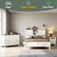 Ensemble de chambre à coucher 3 pièces avec lit plateforme Farmhouse-938460944-938460947