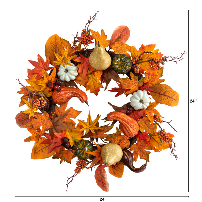 Faux 24'' Wreath
