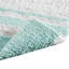Tapis pour salle de bain luxueux réversible
