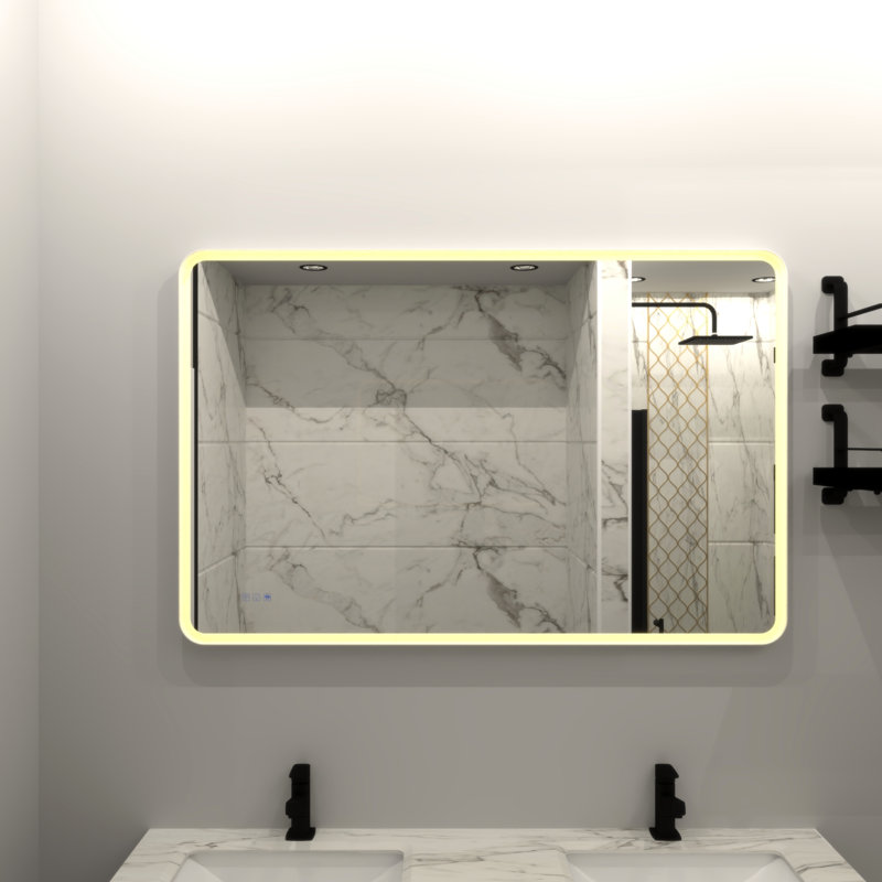Miroir de salle de bain mural Fog