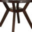 Ensemble de salle à manger 5 pièces avec table ronde et chaises d'appoint élégantes, parfait pour les rassemblements décontractés et formels