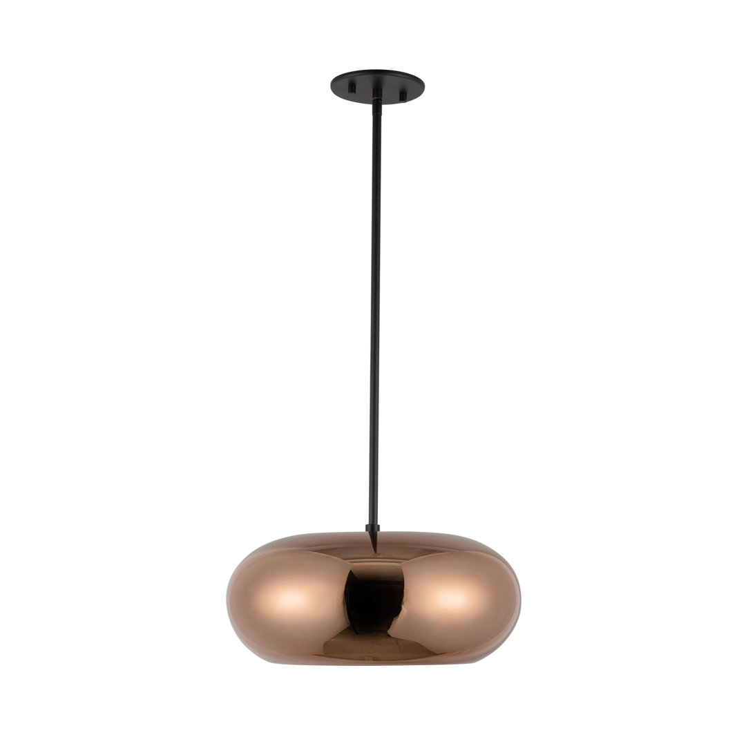 1 - Light LED Single Pendant AllModern Shade 