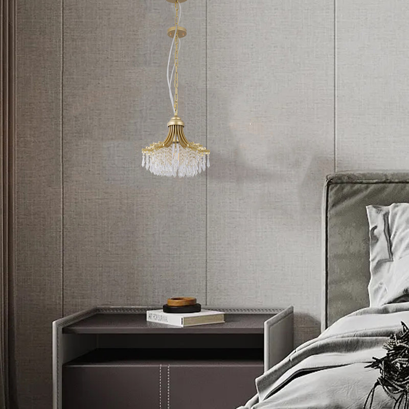 Lustre suspendu 11,75 "Dia X 10" H