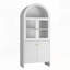Armoire de rangement arquée avec éclairage DEL-121556371
