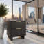 Table de chevet gris anthracite-343736779