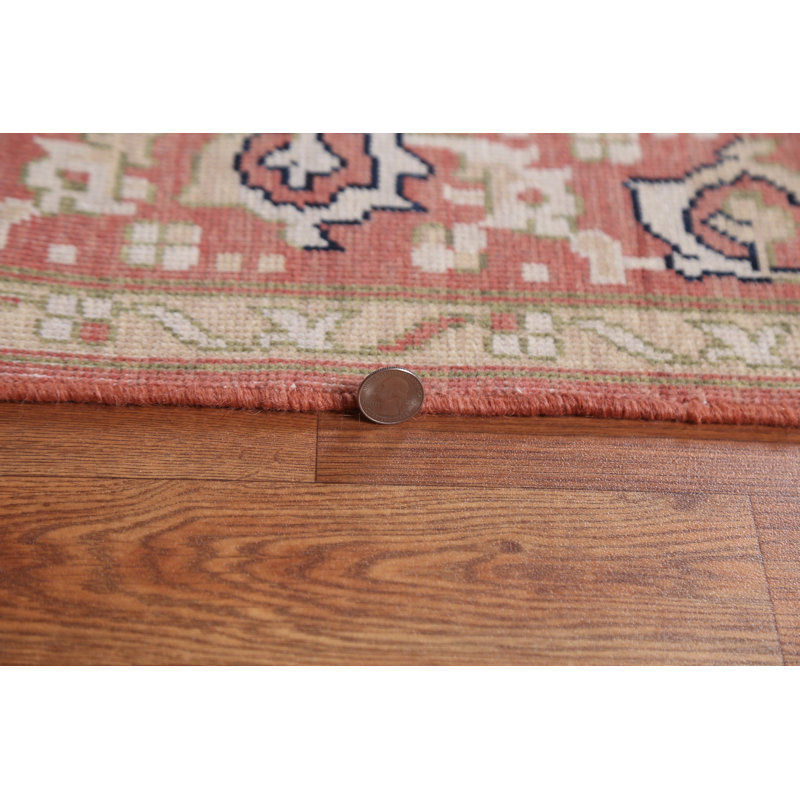 Tapis oriental floral Sultanabad Ziegler noué à la main 7 x 10