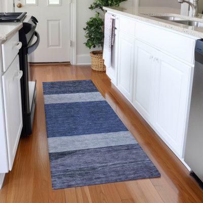 Tapis intérieur / extérieur bleu Chantissa