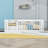 Full Wood Floor Bed With Fence-734320489