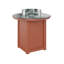 Donoma Round Bar Fire Pit Table-410232735-410232760