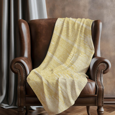 Addison Machine Washable Sherpa ASB647 Modern Throw Blanket