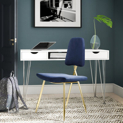 Chaise d'appoint rembourrée Ponder