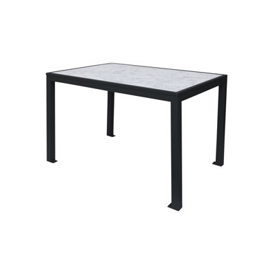 Surf 8 Person 72 in. L x 31 in. H Extendable Faux Marble