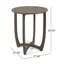 27.5'' CIRCULAR WOOD TABLE