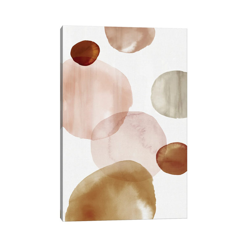 Floating Up III by Eva Watts - Wrapped Canvas Painting, 30.48 cm H x 45.72 cm W
