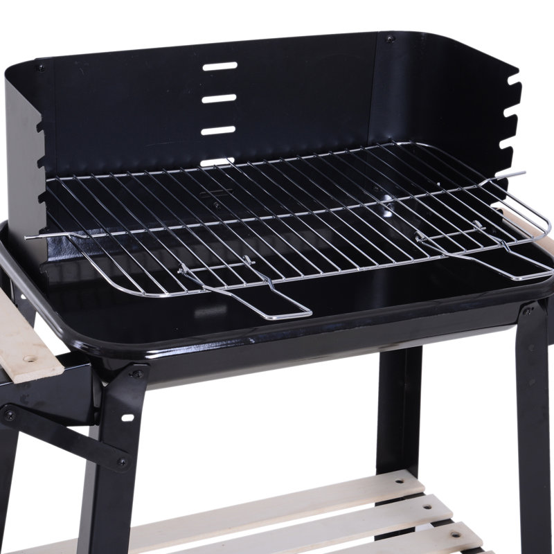 Symple Stuff 87cm W Barrel Charcoal Grill