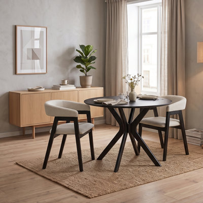 4 -Person Solid Wood Dining Set