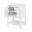 Meuble-lavabo 24 po avec lavabo, petit meuble-lavabo, meuble-lavabo simple avec 2 portes et 1 tablette ouverte-1756099714