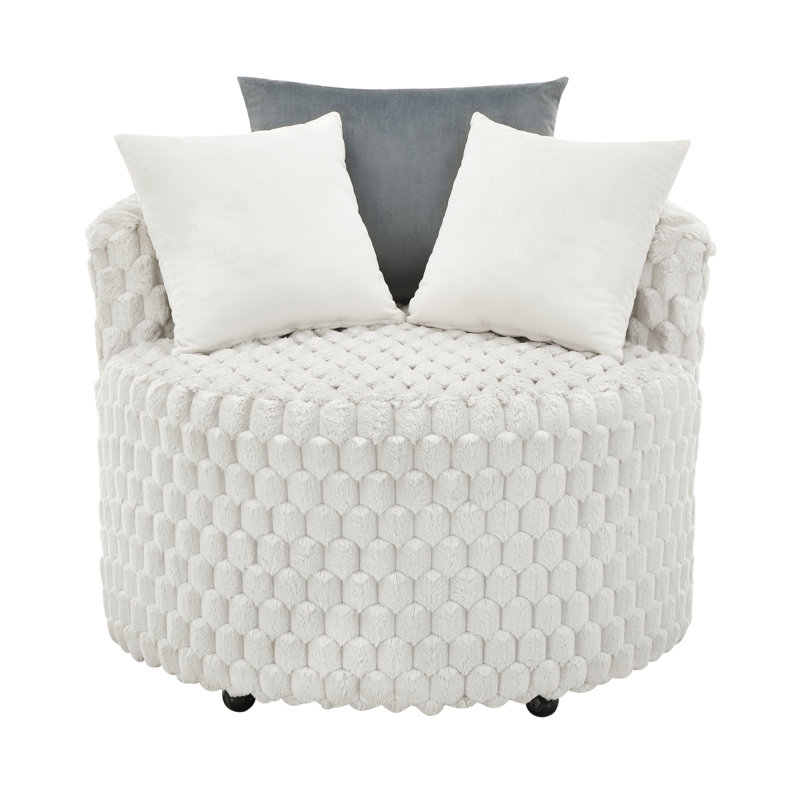 Fauteuil d'appoint rembourré Maln Plush 3D
