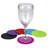 Silicone Round 6 Piece Coaster Set